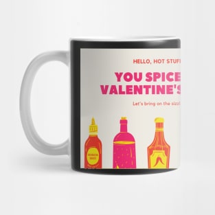 Spicy Valentine's Day - Valentines Day Card Mug